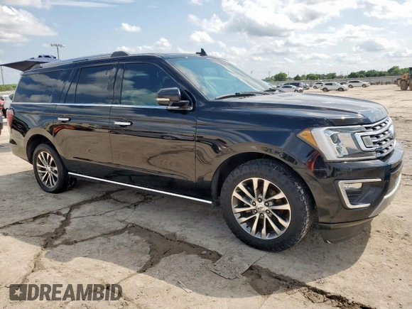 2018 Ford Expedition Max Limited with VIN 1FMJK1KT7JEA37428, listed as a Copart auction lot 61201905 with 260,237 mi miles and Clean title. Bid and sale history available at DreamBid. Image 4.