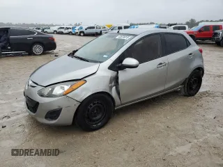 2013 Mazda Mazda2 Sport with VIN JM1DE1KY7D0161656, listed as a Copart auction lot 43076815 with 146,871 mi miles and Salvage Title. Bid and sale history available at carsss.com. Image 1.