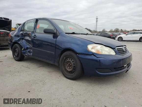 2007 Toyota Corolla CE with VIN 2T1BR32E87C806399, listed as a Copart auction lot 80735924 with 150,400 mi miles and Clean Title. Bid and sale history available at DreamBid. Image 4.