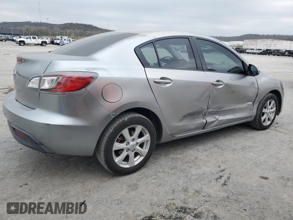 2011 Mazda 3 i Touring with VIN JM1BL1VF1B1433603, listed as a Copart auction lot 51496295 with 195,475 mi miles and Salvage Title. Bid and sale history available at carsss.com. Image 3.