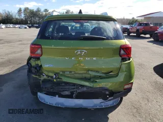 2022 Hyundai Venue SEL with VIN KMHRC8A39NU166129, listed as a Copart auction lot 49992155 with 29,775 mi miles and Salvage Title. Bid and sale history available at DreamBid. Image 6.
