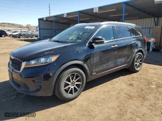 2019 Kia Sorento S V6 with VIN 5XYPGDA58KG450617, listed as a Copart auction lot 47320295 with 66,053 mi miles and Salvage Title. Bid and sale history available at carsss.com. Image 1.