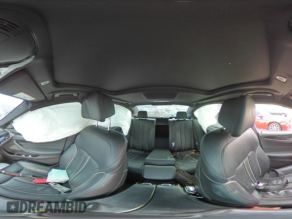 2019 BMW 5 Series M550i xDrive with VIN WBAJB9C58KB287991, listed as a Copart auction lot 53206135 with Not provided miles and Salvage title. Bid and sale history available at DreamBid. Image 12.