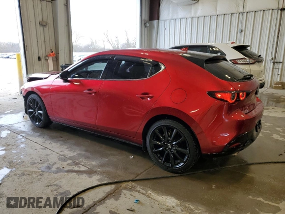 2023 Mazda 3 2.5 Turbo with VIN JM1BPBJY8P1607093, listed as a Copart auction lot 53950255 with 40,446 mi miles and Salvage title. Bid and sale history available at DreamBid. Image 2.