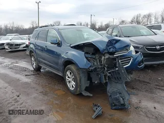 2016 Chevrolet Equinox LT z VIN 2GNFLFEK3G6146240, wystawiony jako IAAI lot #41474989 z przebiegiem 130 879 mil mil oraz . Historia ofert i sprzedaży dostępna na DreamBid. Obrazek 1.