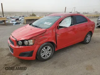 2015 Chevrolet Sonic LT z VIN 1G1JC5SH0F4112321, wystawiony jako Copart lot #51344825 z przebiegiem 94 624 mil mil oraz Nie do naprawy • Non repairable. Historia ofert i sprzedaży dostępna na DreamBid. Obrazek 1.