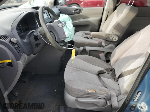 2012 Kia Sedona LX with VIN KNDMG4C76C6445518, listed as a Copart auction lot 44144625 with 109,263 mi miles and Salvage Title. Bid and sale history available at carsss.com. Image 7.