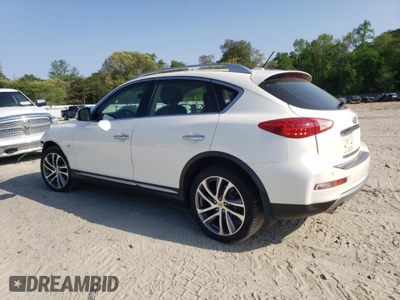 2017 Infiniti QX50 z VIN JN1BJ0RR9HM409046, wystawiony jako Copart lot #53500665 z przebiegiem 136 008 mil mil oraz Szkoda całkowita • Salvage title. Historia ofert i sprzedaży dostępna na DreamBid. Obrazek 2.