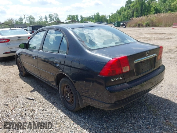 2002 Honda Civic LX with VIN 1HGES16502L076717, listed as a IAAI auction lot 42164991 with 161,690 mi miles and . Bid and sale history available at DreamBid. Image 3.