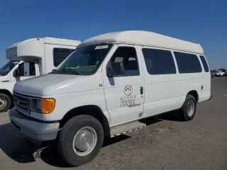 2006 Ford Econoline Cargo with VIN 1FTSS34L56HA71231, listed as a Copart auction lot 53383235 with 186,021 mi miles and Clean Title. Bid and sale history available at DreamBid. Image 1.