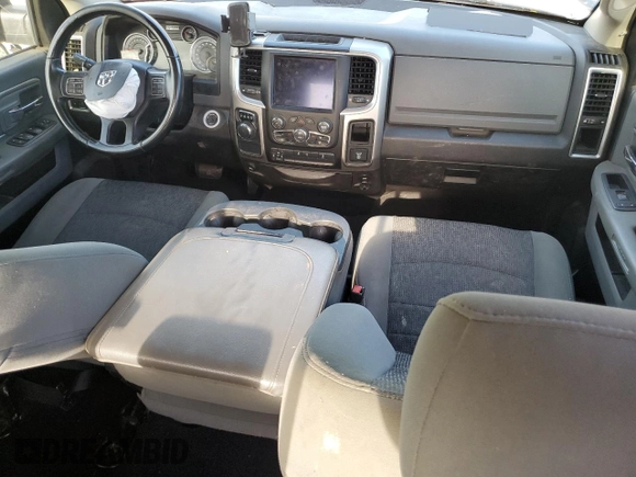 2019 Ram 1500 Classic Warlock with VIN 1C6RR6GT6KS616705, listed as a Copart auction lot 62071644 with 132,106 mi miles and Salvage Title. Bid and sale history available at carsss.com. Image 8.