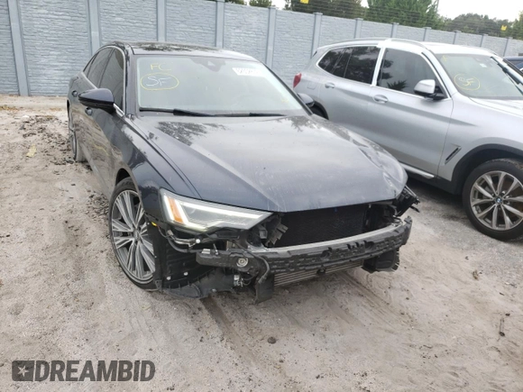 2019 Audi A6 Premium Plus with VIN WAUE8AF20KN121787, listed as a Copart auction lot 62652872 with 37,734 mi miles. Bid and sale history available at carsss.com. Image 9.