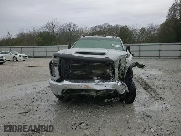 2021 Chevrolet Silverado 3500HD Work Truck with VIN 1GC4YSEY3MF127588, listed as a Copart auction lot 79091424 with 99,230 mi miles and Salvage Title. Bid and sale history available at carsss.com. Image 10.