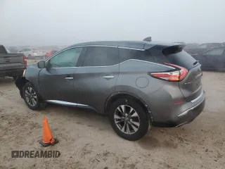 2017 Nissan Murano S z VIN 5N1AZ2MG2HN163420, wystawiony jako Copart lot #46697855 z przebiegiem 118 472 mil mil oraz Czysty tytuł • Clean title. Historia ofert i sprzedaży dostępna na DreamBid. Obrazek 2.