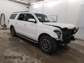 2023 Ford Expedition Max XLT с VIN 1FMJK1H82PEA06745, выставлен на аукционе Copart как лот 39510944 с пробегом 19 125 миль миль и Чистый • Clean title. История ставок и продаж доступна на DreamBid. Изображение 4.