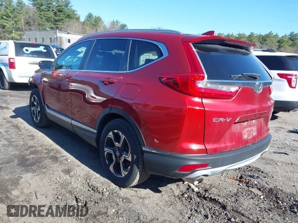 2017 Honda CR-V Touring with VIN 5J6RW2H95HL063877, listed as a IAAI auction lot 41982213 with 47,265 mi miles. Bid and sale history available at carsss.com. Image 3.