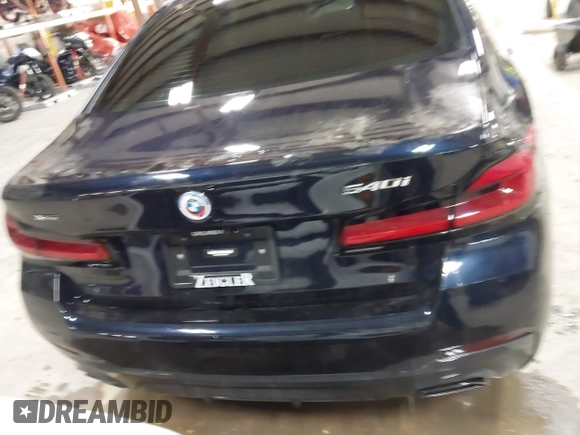 2022 BMW 5 Series 540i xDrive with VIN WBA73BJ06NWX68292, listed as a IAAI auction lot 41093254 with Not provided miles and . Bid and sale history available at DreamBid. Image 16.