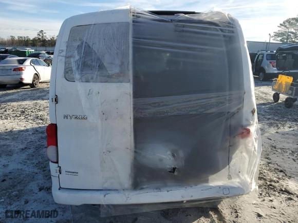 2014 Nissan NV200 SV with VIN 3N6CM0KN1EK694592, listed as a Copart auction lot 45536705 with 180,119 mi miles and Salvage Title. Bid and sale history available at carsss.com. Image 6.