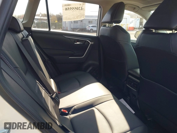 2019 Toyota RAV4 XLE Premium with VIN JTMA1RFV9KD013771, listed as a IAAI auction lot 42055558 with 36,585 mi miles. Bid and sale history available at carsss.com. Image 8.