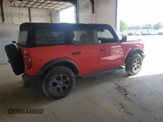 2021 Ford Bronco с VIN 1FMDE5BH5MLB06205, выставлен на аукционе Copart как лот 56503275 с пробегом 45 287 миль миль и Списание • Salvage title. История ставок и продаж доступна на DreamBid. Изображение 3.
