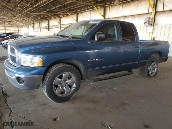 2005 Dodge Ram 1500 SLT with VIN 1D7HA18N65S339305, listed as a Copart auction lot 47999515 with 210,475 mi miles and Salvage Title. Bid and sale history available at carsss.com. Image 1.