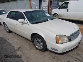 2000 Cadillac DeVille z VIN 1G6KD54Y2YU319515, wystawiony jako IAAI lot #41638065 z przebiegiem Nie podano mil oraz . Historia ofert i sprzedaży dostępna na DreamBid. Obrazek 1.