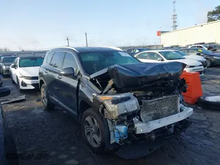 2023 Hyundai Santa Fe SEL with VIN 5NMS2DAJ4PH493922, listed as a IAAI auction lot 41729586 with 99,272 mi miles. Bid and sale history available at carsss.com. Image 1.