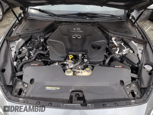 2019 Infiniti Q50 Luxe with VIN JN1EV7AR5KM591227, listed as a Copart auction lot 48151375 with 62,781 mi miles and Salvage Title. Bid and sale history available at DreamBid. Image 11.