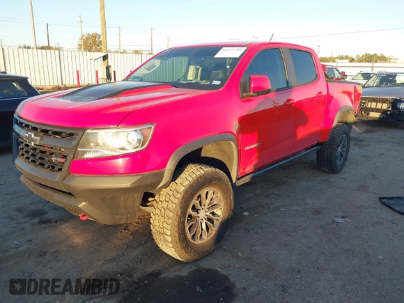 2018 Chevrolet Colorado 4WD ZR2 with VIN 1GCGTEEN7J1155034, listed as a IAAI auction lot 41157795 with 54,005 mi miles. Bid and sale history available at carsss.com. Image 17.