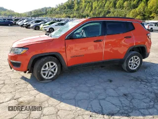 2019 Jeep Compass Sport с VIN 3C4NJDAB6KT724484, выставлен на аукционе Copart как лот 72231114 с пробегом 33 600 миль миль и Списание • Salvage title. История ставок и продаж доступна на DreamBid. Изображение 1.