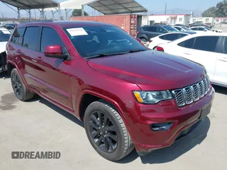 2018 Jeep Grand Cherokee Altitude with VIN 1C4RJFAG6JC303190, listed as a IAAI auction lot 42615548 with 43,858 mi miles and . Bid and sale history available at DreamBid. Image 1.