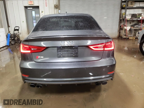 2015 Audi S3 2.0T Premium Plus with VIN WAUBFGFF4F1063050, listed as a Copart auction lot 80564044 with 109,474 mi miles and Salvage Title. Bid and sale history available at carsss.com. Image 6.