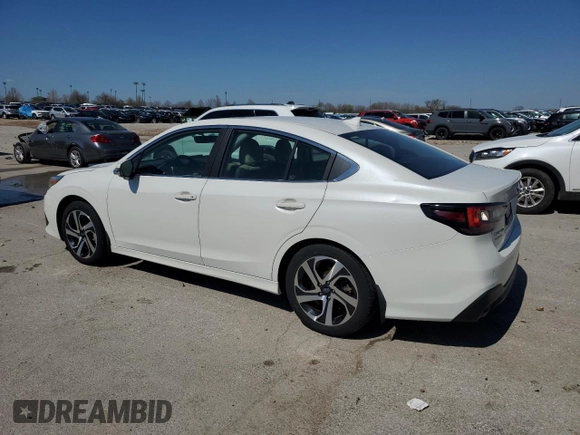 2021 Subaru Legacy Limited XT with VIN 4S3BWGN60M3019438, listed as a Copart auction lot 50533515 with 15,523 mi miles and Salvage Title. Bid and sale history available at DreamBid. Image 2.