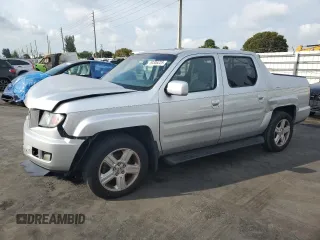 2009 Honda Ridgeline RTL with VIN 2HJYK16549H503072, listed as a Copart auction lot 50306225 with 120,550 mi miles and Salvage Title. Bid and sale history available at carsss.com. Image 1.