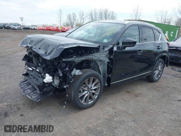 2025 Mazda CX-5 S Premium Plus with VIN JM3KFBEM0S0618749, listed as a IAAI auction lot 42011401 with 270 mi miles and . Bid and sale history available at carsss.com. Image 20.
