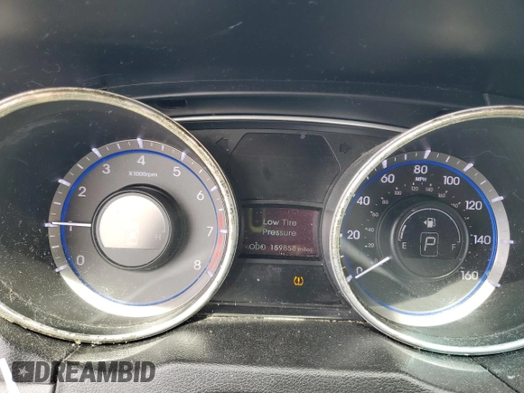 2011 Hyundai Sonata Limited with VIN 5NPEC4AB7BH214459, listed as a Copart auction lot 54183485 with 159,858 mi miles and Salvage Title. Bid and sale history available at DreamBid. Image 9.