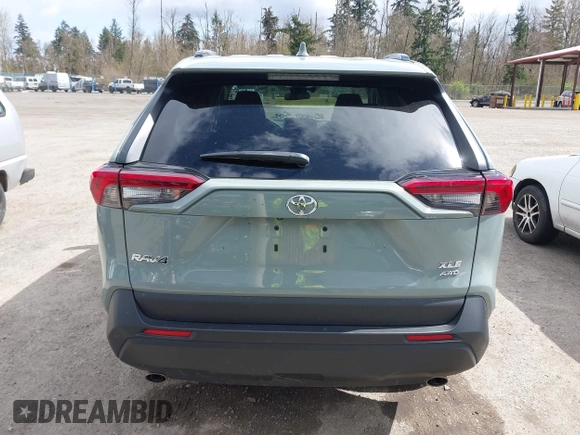 2019 Toyota RAV4 XLE Premium with VIN 2T3A1RFV7KW076483, listed as a IAAI auction lot 41945570 with 9,334 mi miles. Bid and sale history available at carsss.com. Image 16.