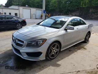 2015 Mercedes-Benz CLA 250 with VIN WDDSJ4EB4FN283897, listed as a Copart auction lot 54503215 with 98,167 mi miles and Salvage Title. Bid and sale history available at DreamBid. Image 1.