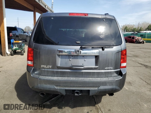 2012 Honda Pilot EX-L with VIN 5FNYF4H62CB069800, listed as a Copart auction lot 51977765 with 200,793 mi miles and Salvage Title. Bid and sale history available at carsss.com. Image 6.