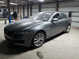 2017 Jaguar XF with VIN SAJBJ4BN3HCY42655, listed as a Copart auction lot 87798165 with 80,700 mi miles and Salvage Title. Bid and sale history available at DreamBid. Image 1.