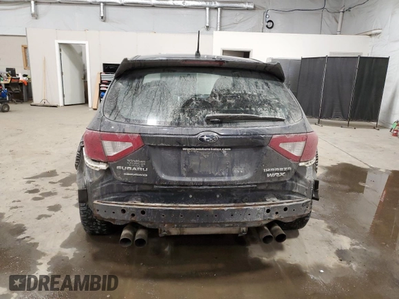 2013 Subaru WRX WRX with VIN JF1GR7E65DG888743, listed as a Copart auction lot 41564075 with 115,317 mi miles and Salvage title. Bid and sale history available at DreamBid. Image 6.