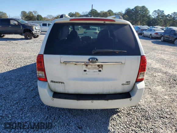 2014 Kia Sedona EX with VIN KNDMH4C74E6559288, listed as a Copart auction lot 85716544 with 148,088 mi miles and Salvage Title. Bid and sale history available at carsss.com. Image 6.