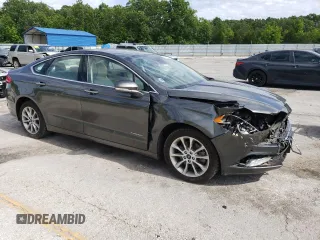 2017 Ford Fusion Titanium with VIN 3FA6P0SU8HR297879, listed as a Copart auction lot 57278235 with 145,923 mi miles and Salvage title. Bid and sale history available at DreamBid. Image 4.