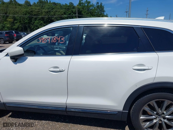 2016 Mazda CX-9 Grand Touring with VIN JM3TCBDY7G0125708, listed as a IAAI auction lot 39891843 with 133,988 mi miles. Bid and sale history available at carsss.com. Image 14.