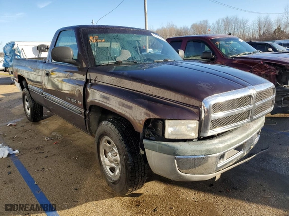 1998 Dodge Ram 1500 with VIN 3B7HC16Z0WM218273, listed as a Copart auction lot 83035394 with 159,762 mi miles and Salvage Title. Bid and sale history available at carsss.com. Image 4.