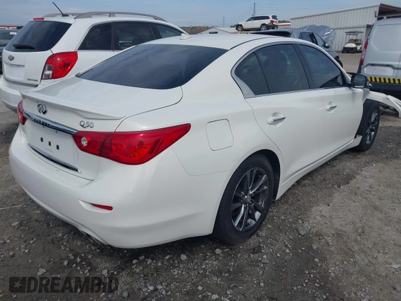 2015 Infiniti Q50 Sport с VIN JN1BV7AP0FM355446, выставлен на аукционе IAAI как лот 41795603 с пробегом 173 405 миль миль и . История ставок и продаж доступна на DreamBid. Изображение 4.
