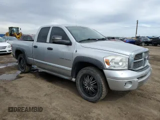 2007 Dodge 1500 Laramie with VIN 1D7HU18207S156191, listed as a Copart auction lot 52305335 with 235,695 mi miles and Clean Title. Bid and sale history available at carsss.com. Image 4.