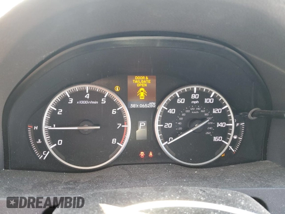 2018 Acura RDX with VIN 5J8TB4H33JL023951, listed as a Copart auction lot 47606795 with 65,280 mi miles and Salvage Title. Bid and sale history available at carsss.com. Image 9.