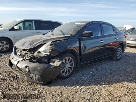 2018 Nissan Sentra SV with VIN 3N1AB7AP8JL636059, listed as a Copart auction lot 49427875 with 128,281 mi miles and Salvage Title. Bid and sale history available at carsss.com. Image 1.