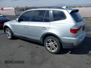2007 BMW X3 3.0si with VIN WBXPC93447WF17999, listed as a IAAI auction lot 42036041 with 144,218 mi miles. Bid and sale history available at carsss.com. Image 3.